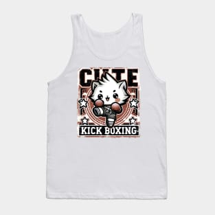 Cute Kitten Kickboxing Tank Top